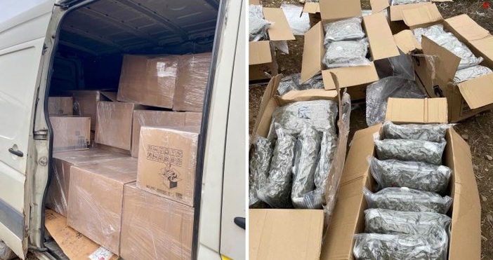 снимки МВРНово депо за наркотици е разкрито при специализирана полицейска