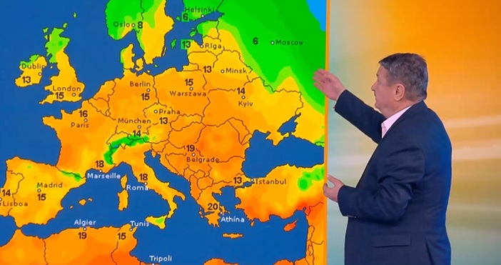 Има трогателно единодушие между всички модели че ще е слънчево