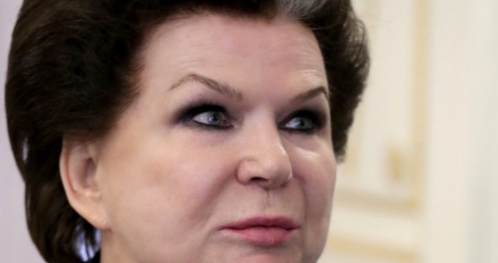 Валентина Владимировна Терешкова  на руски  Валенти́на Влади́мировна Терешко́ва е космонавтка от Съветския съюз и първата жена летяла