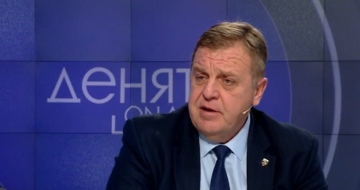 Бившият военен министър Красимир Каракачанов заяви в предаването  Денят ON AIR че идеята