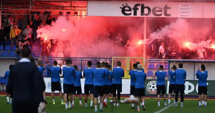 Феновете на Спартак по традиция ще надъхат играчите за дербито