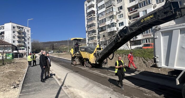Почти готов е ремонтът на околовръстната артерия на Владиславово На