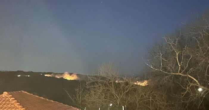 Окончателно е потушен пожарът който вчера се разгоря край великотърновското