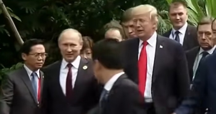 стоп кадър Ютуб архивАмериканският президент Доналд Тръмп заяви днес че