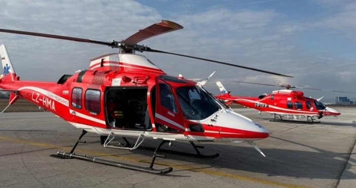 Хеликоптер лети над София Става въпрос за медицинския хеликоптер LZ HMA  Това