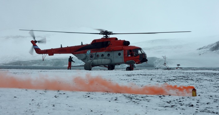 Страх и ужас нарушават безкрайната тишина на Антарктида Един от
