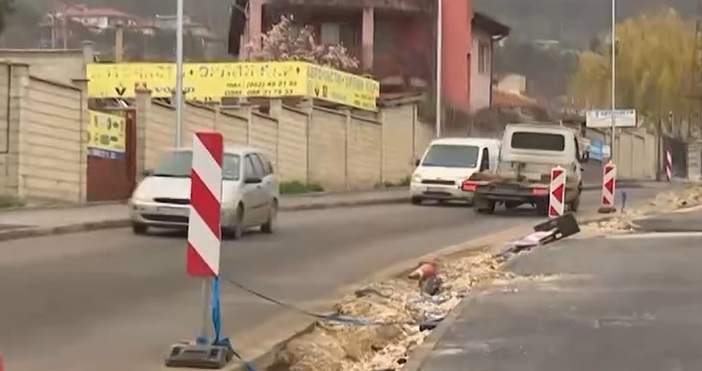 Преди дни на ул Прилеп във Варна се появи огромен