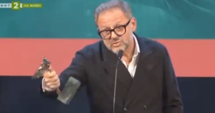 Спечелилият престижната българска награда ИКАР за главна мъжка роля Самуел