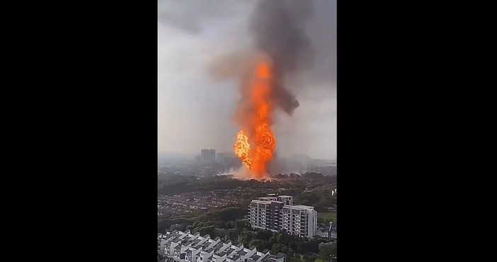 Десетки хора бяха ранени при пожар в газопровод управляван от