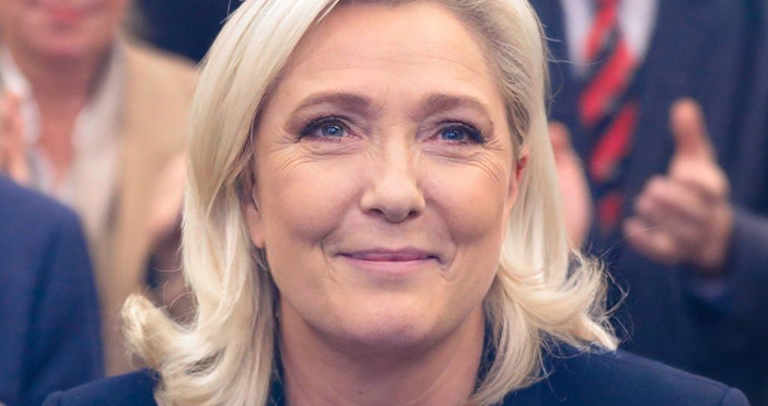 Мари Льо Пен обяви на протест в нейна подкрепа че никога няма