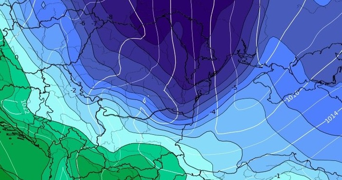 Метео Балканс предупреди за нов студен фронт който застига страната Нов