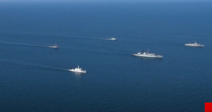 Във вторник 8 април НАТО проведе многонационални учения в Черно