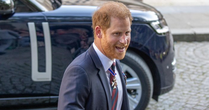 Херцогът на Съсекс принц Хари е на посещение в Украйна