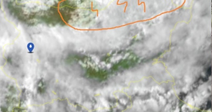 Шоуто е пълно в част от България Метео Балканс съобщи че