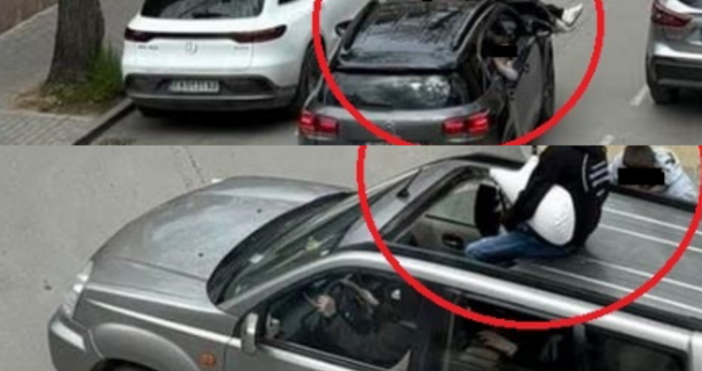 Минути след публикуването на кадри в социалната мрежа с нетипичното