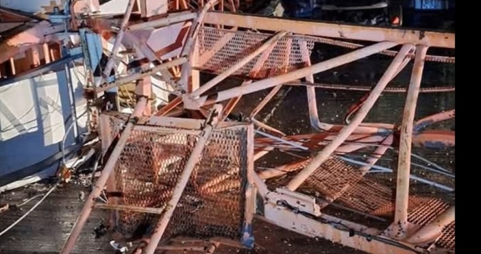 Кран е паднал в Поморие Ето какво пишат от общината