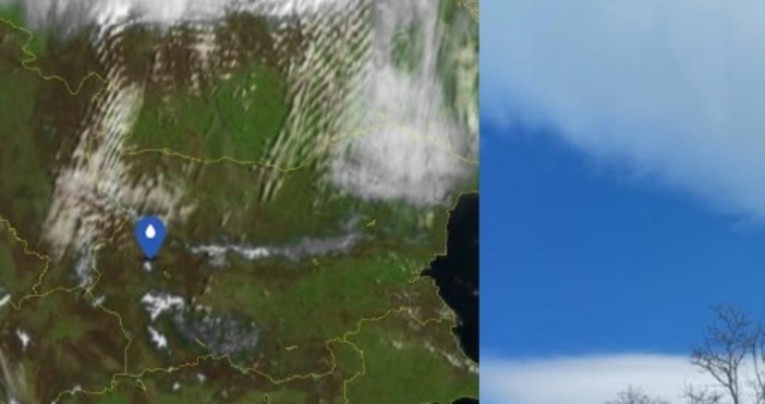 Метео Балканс посочи интересно явление което се вижда на сателитни