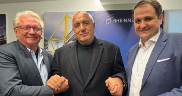 Лидерът на ГЕРБ Бойко Борисов се е срещнал с изпълнителният