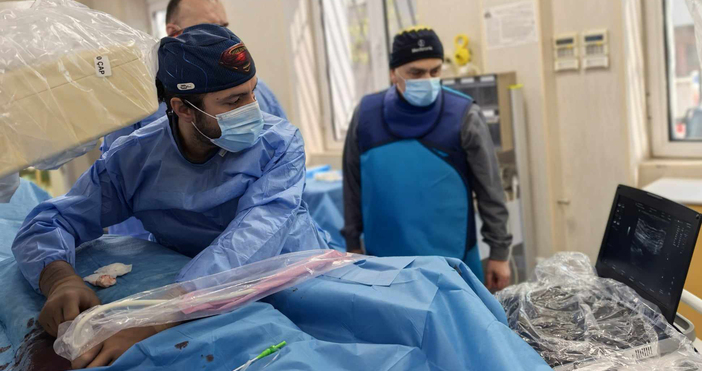 В навечерието на Великден в Пирогов спасиха от ампутация крака