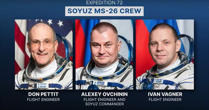 Кадри YoutubeНай възрастният действащ астронавт на Съединените щати Дон Пeтит се