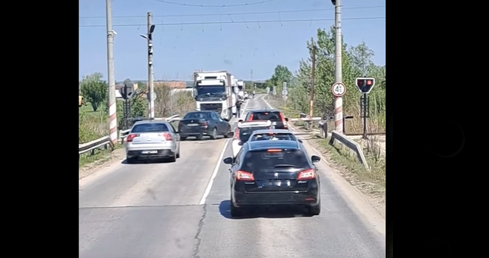 Шофьори показаха нагледно какво не трябва да се прави на