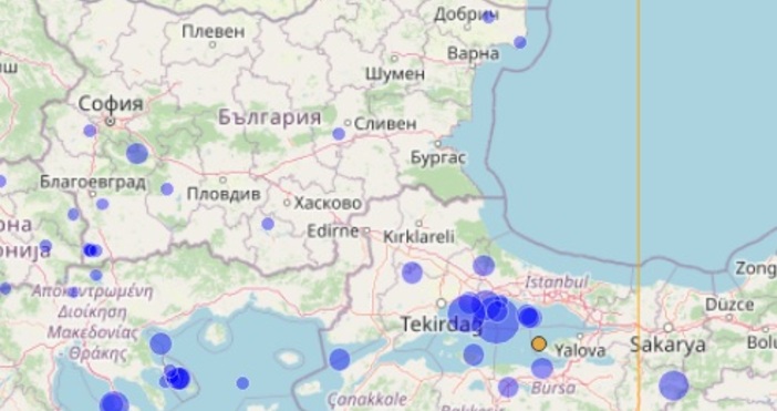 Три нови силни труса са регистрирани в Истанбул след мощното