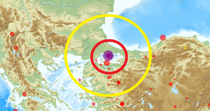 Поредица от трусове продължават да разтърсват Истанбул днес като един