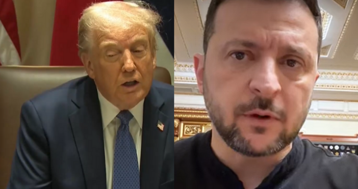 кадри БНТ YouTubeАмериканският президент Доналд Тръмп е имал много продуктивен