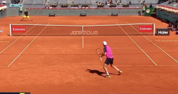 Григор Димитров изпусна три мачбола и не можа да се