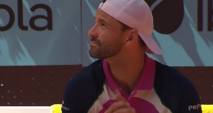 Единственият български тенисист в световния елит Григор Димитров приключи участието си на