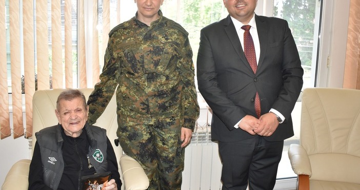 Единственият ветеран от Втората световна война който живее на територията