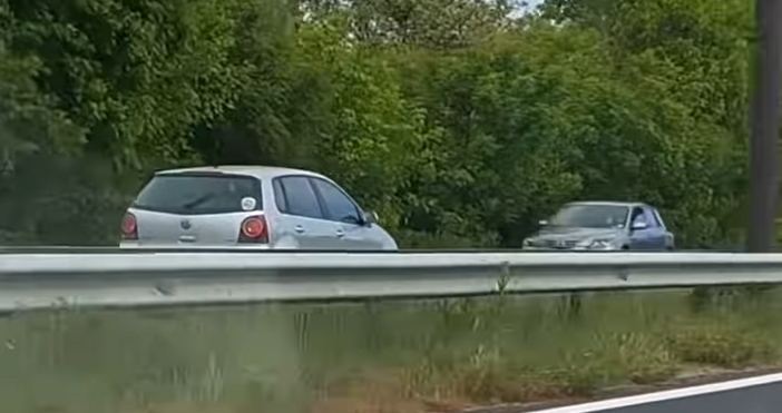 Шофьор предизвика опасна ситуация на главен път Е 79 От кадри в