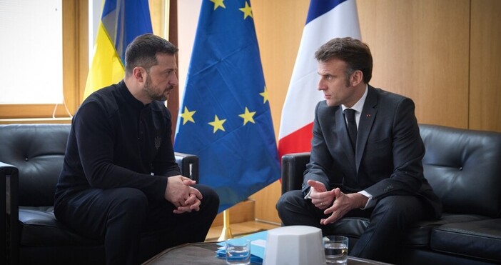 Френският президент Еманюел Макрон подчерта че е необходимо предварително прекратяване