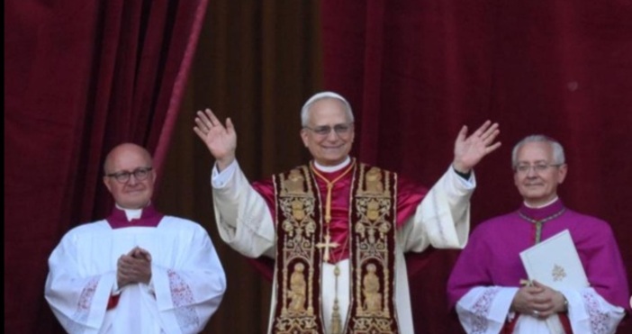 На 13 май вторник новоизбраният Папа Лъв XIV направи своя