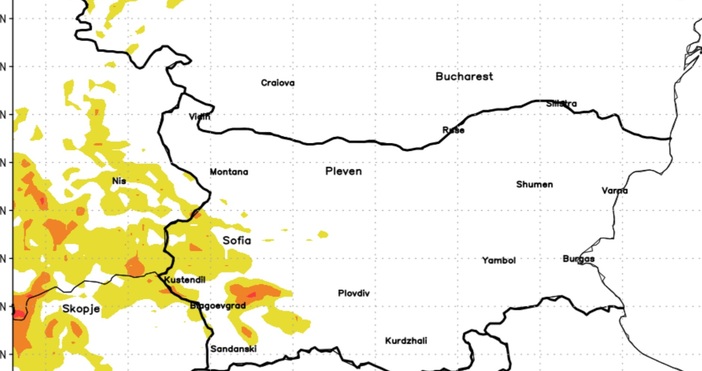 В приземния слой под 2 метра ще се образува тънък