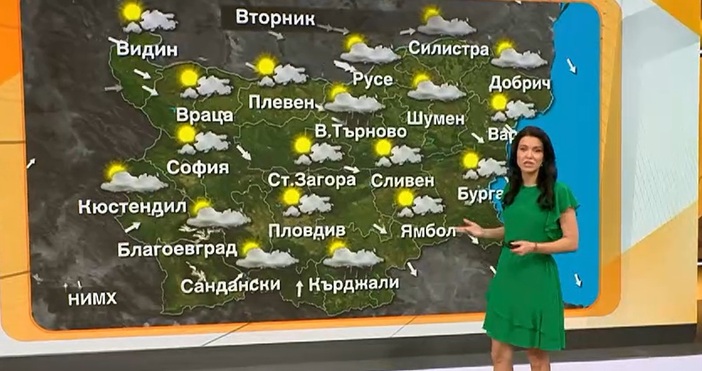 Днес денят ще премине почти без валежи но все още