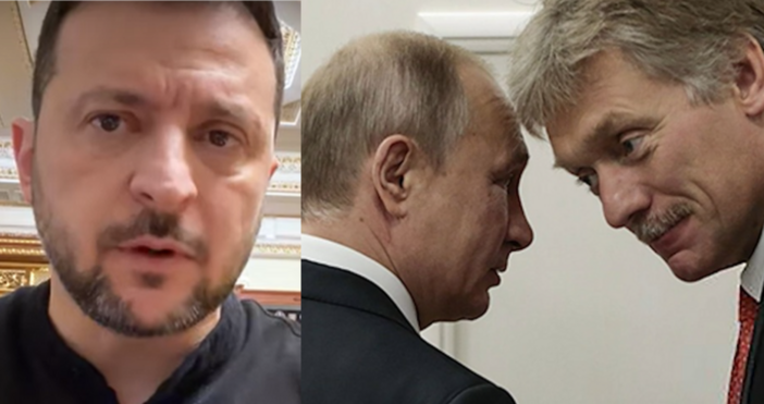 кадри YouTube Украинският президент Володимир Зеленски приветства днес новите санкции на