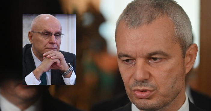 Костадин Костадинов реагира остро на изявлението на управителя на БНБ