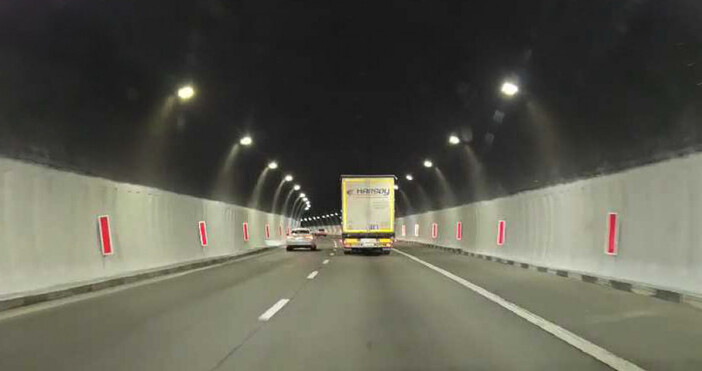 За повишаване на безопасността на движение се почистват тунелите на