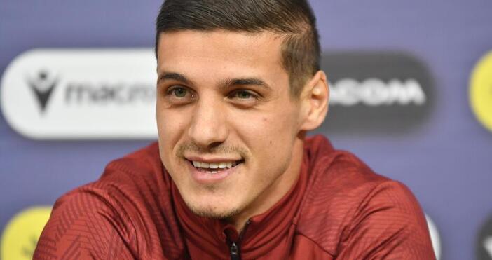 Капитанът на националния отбор на България Кирил Десподов бе сред