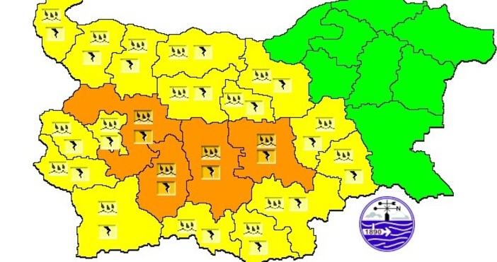 На 24 май 2025 г НИМХ издава предупреждение за значителни