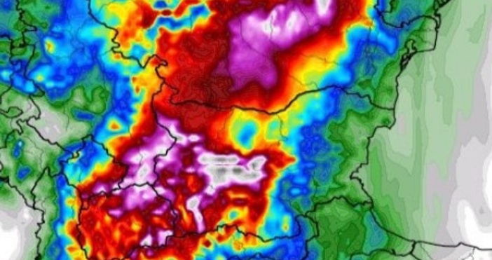 От почти една седмица пишем че се задават дъждове и