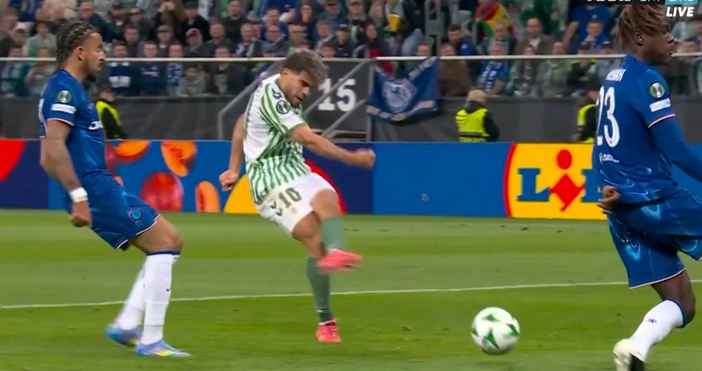 Бетис и Челси играят при резултат 1 3 във финала на Лига на конференциите във Вроцлав