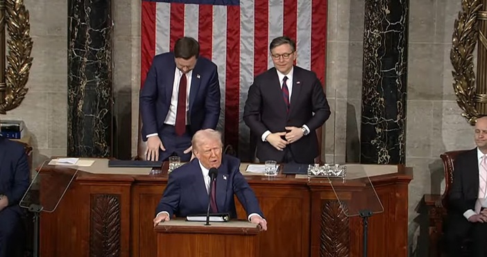 стоп кадър ЮтубПрезидентът на САЩ Доналд Тръмп заяви в публикация