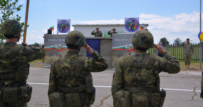 Снимки Министерство на отбранатаНа учебен полигон Корен с официална церемония