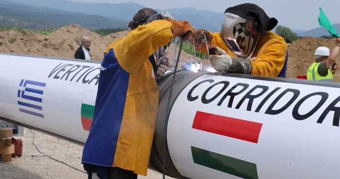 Вертикалният газов коридор е ключов енергиен проект който ще гарантира