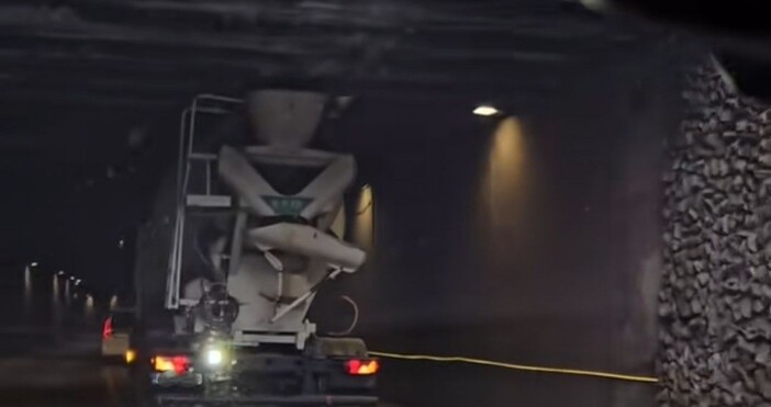 За инцидент с бетоновоз който е заседнал в централния подлез