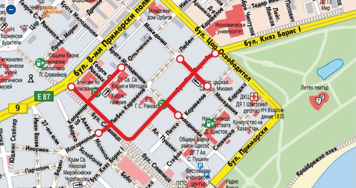 Община ВарнаВъв връзка с инициативата Слез от колата включи се