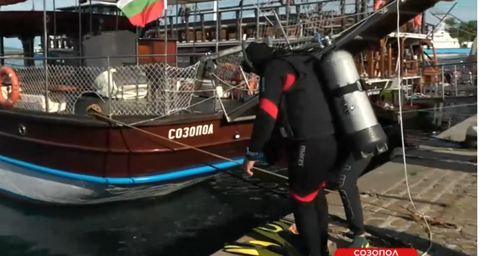 Водолази ще почистват пристанището на Созопол В началото на сезона