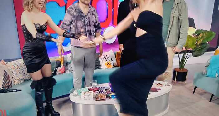 Лек инцидент с Натали Трифонова на края на предаването й Тя